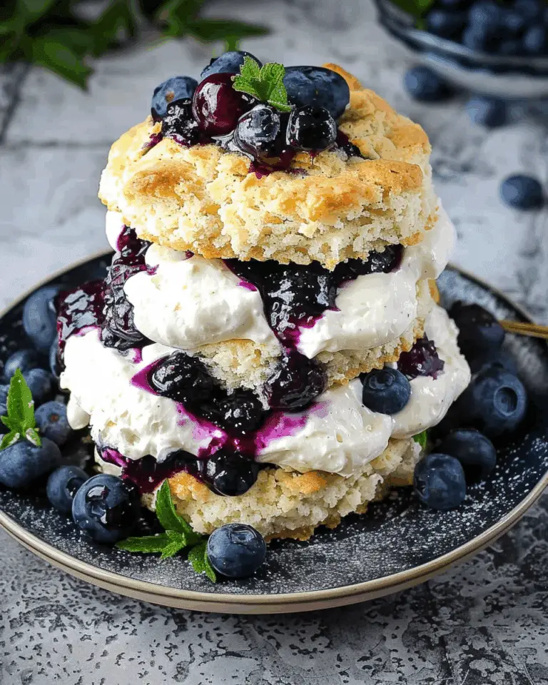 Blueberry Shortcake Recipe