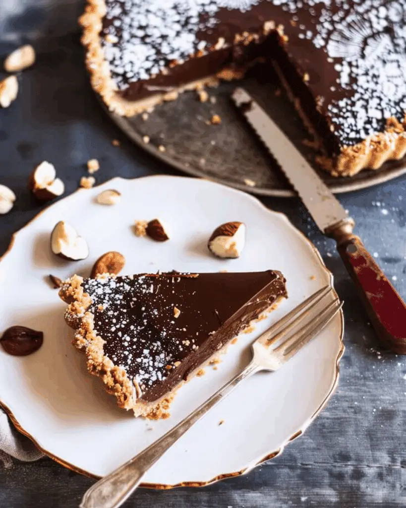 Chocolate Hazelnut Tart