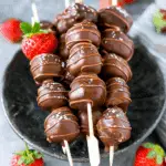 Chocolate Strawberry Skewers