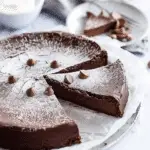 Flourless Chocolate Peanut Butter Cake
