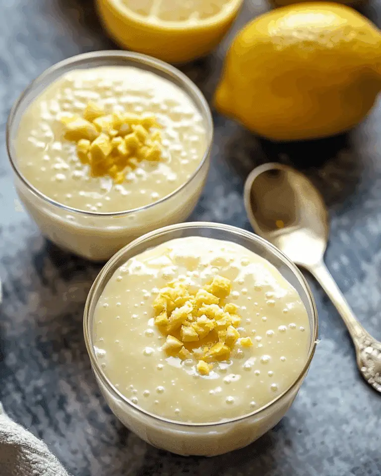 Lemon Posset