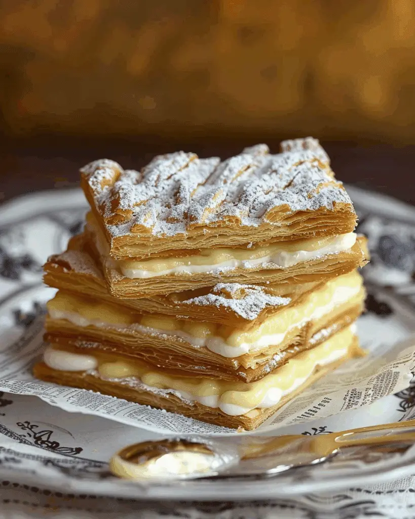 Mille-Feuille: The Classic French Pastry