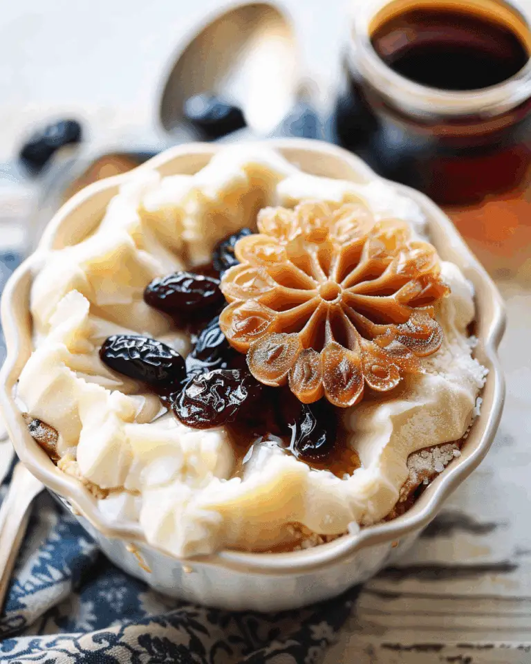 Pouding Chômeur with Date Syrup