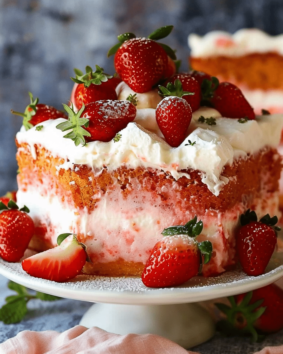Strawberry Pizza With Crumble Topping