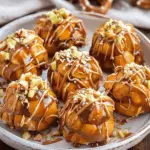 Caramel Apple Pretzel Bites
