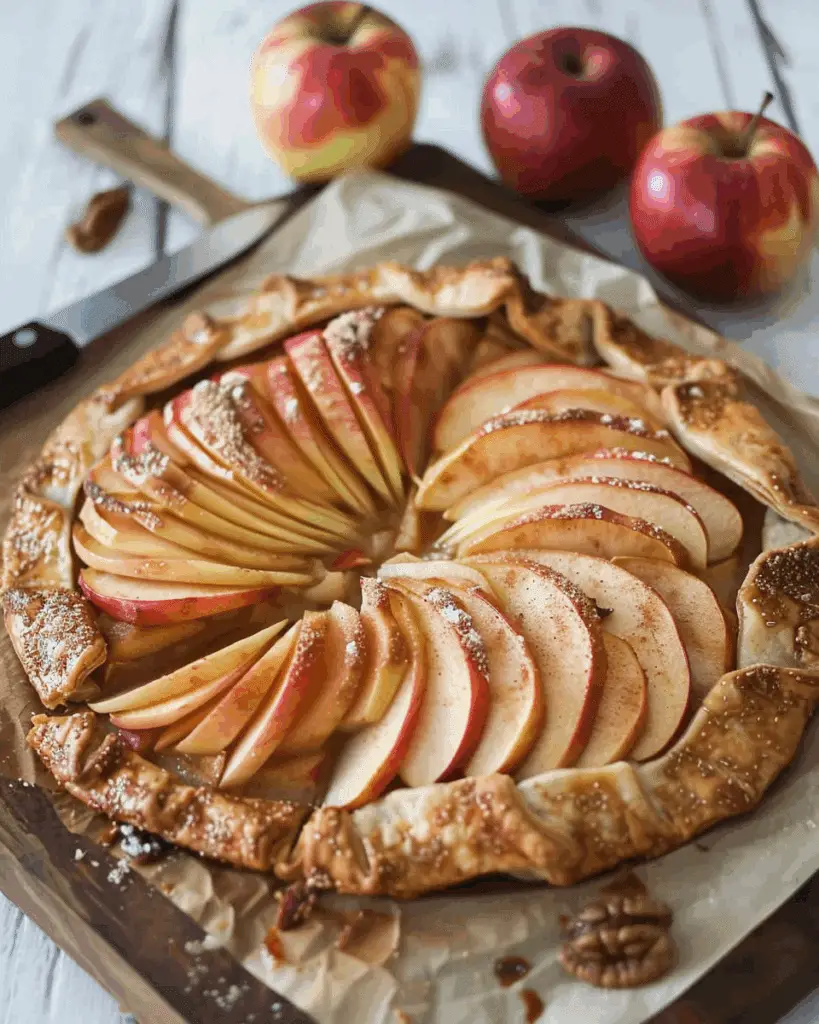 Easy Rustic Apple Galette