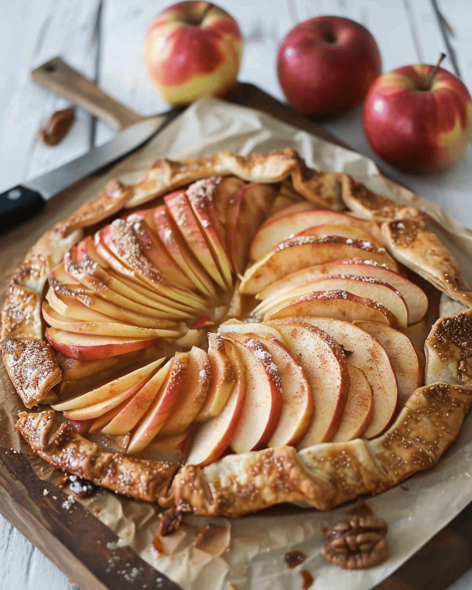 Easy Rustic Apple Galette