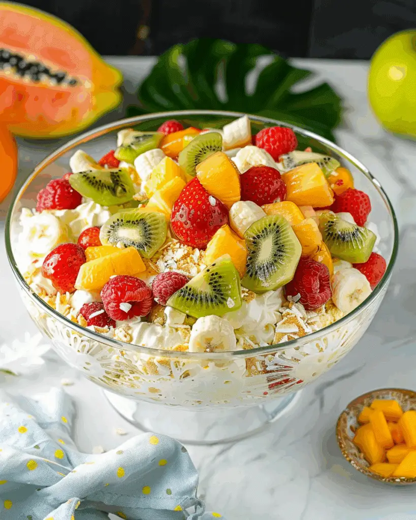 Hawaiian Cheesecake Fruit Salad
