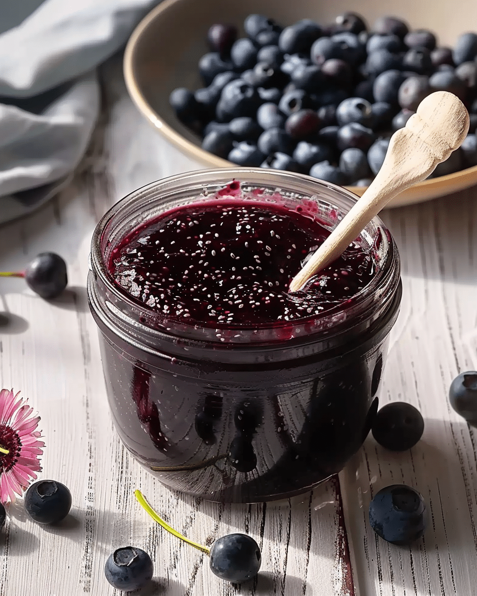 Ingredient Blueberry Chia Jam Recipe
