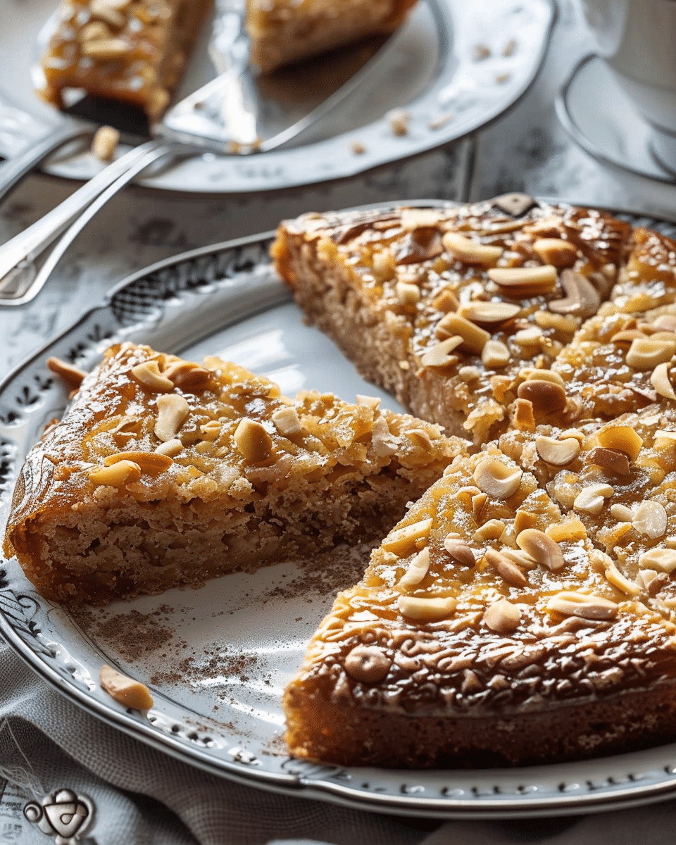 Karithopita (Greek Walnut Cake)