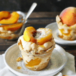 Peach Cobbler Cups