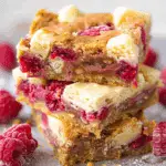 Tasty Raspberry and White Chocolate Blondies