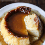 Argentinian Flan (Bread Pudding) with Caramel Sauce