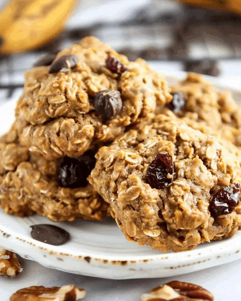 Banana Breakfast Cookies