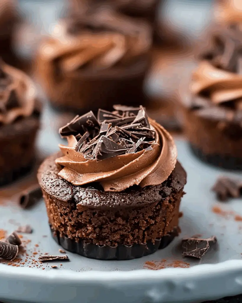 Chocolate Cheesecake Cupcakes