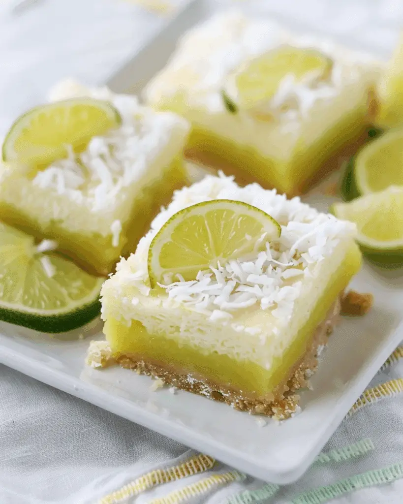 Coconut Lime Bars