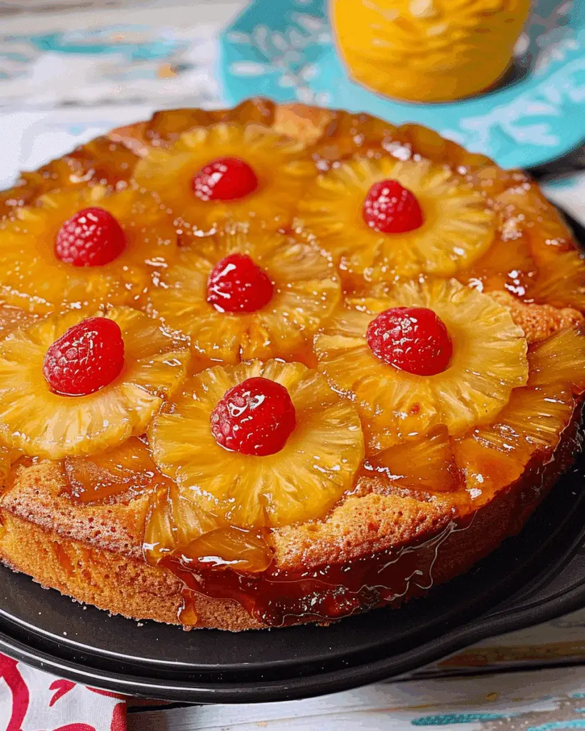 Pineapple Upside Down Cake Recipe