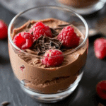 Raspberry Chocolate Mousse