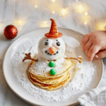 Snowman Pancakes