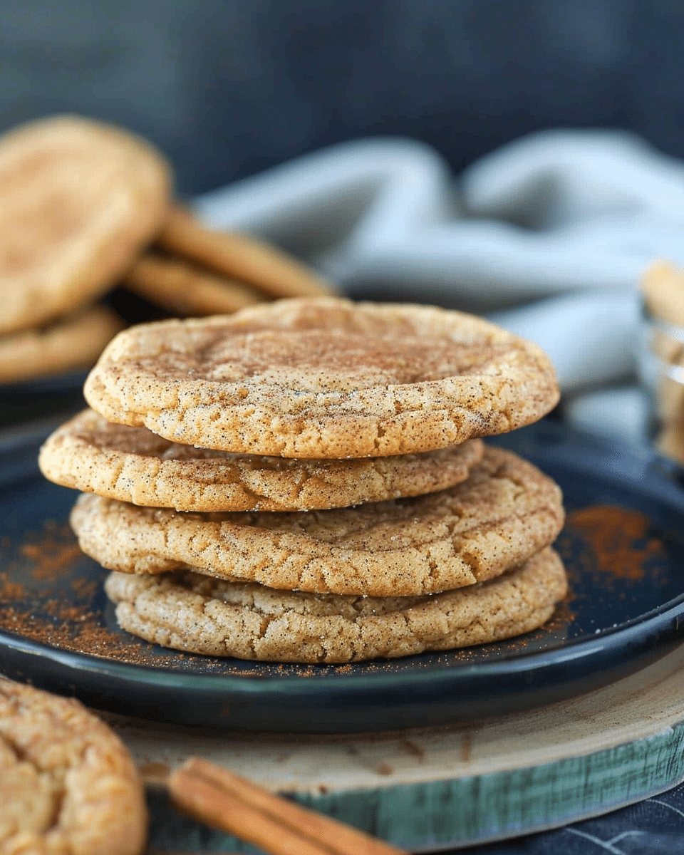 Spiced Chai Snickerdoodles