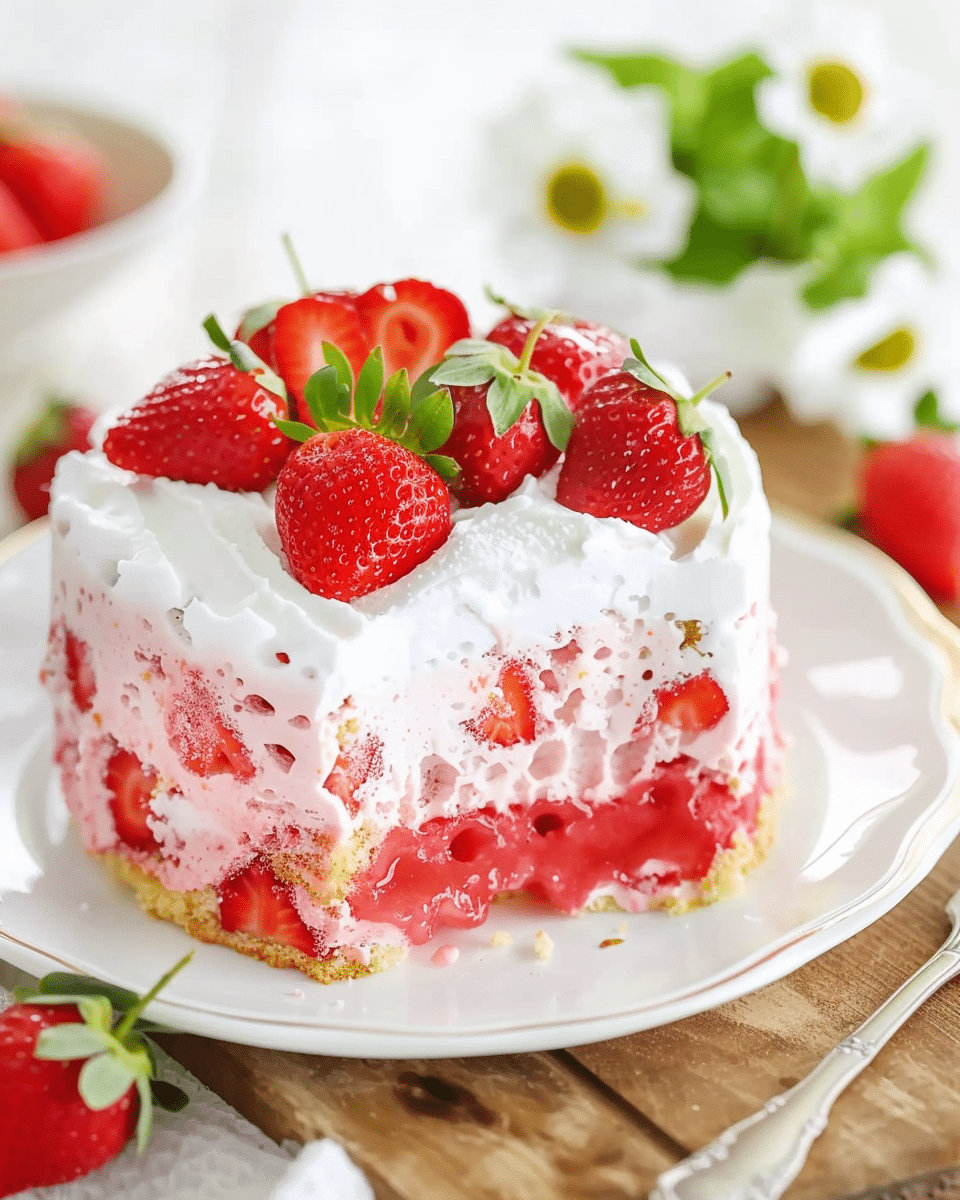Strawberry Poke Cake