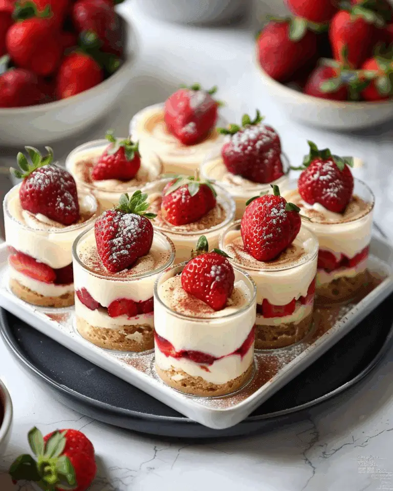 Strawberry Tiramisu
