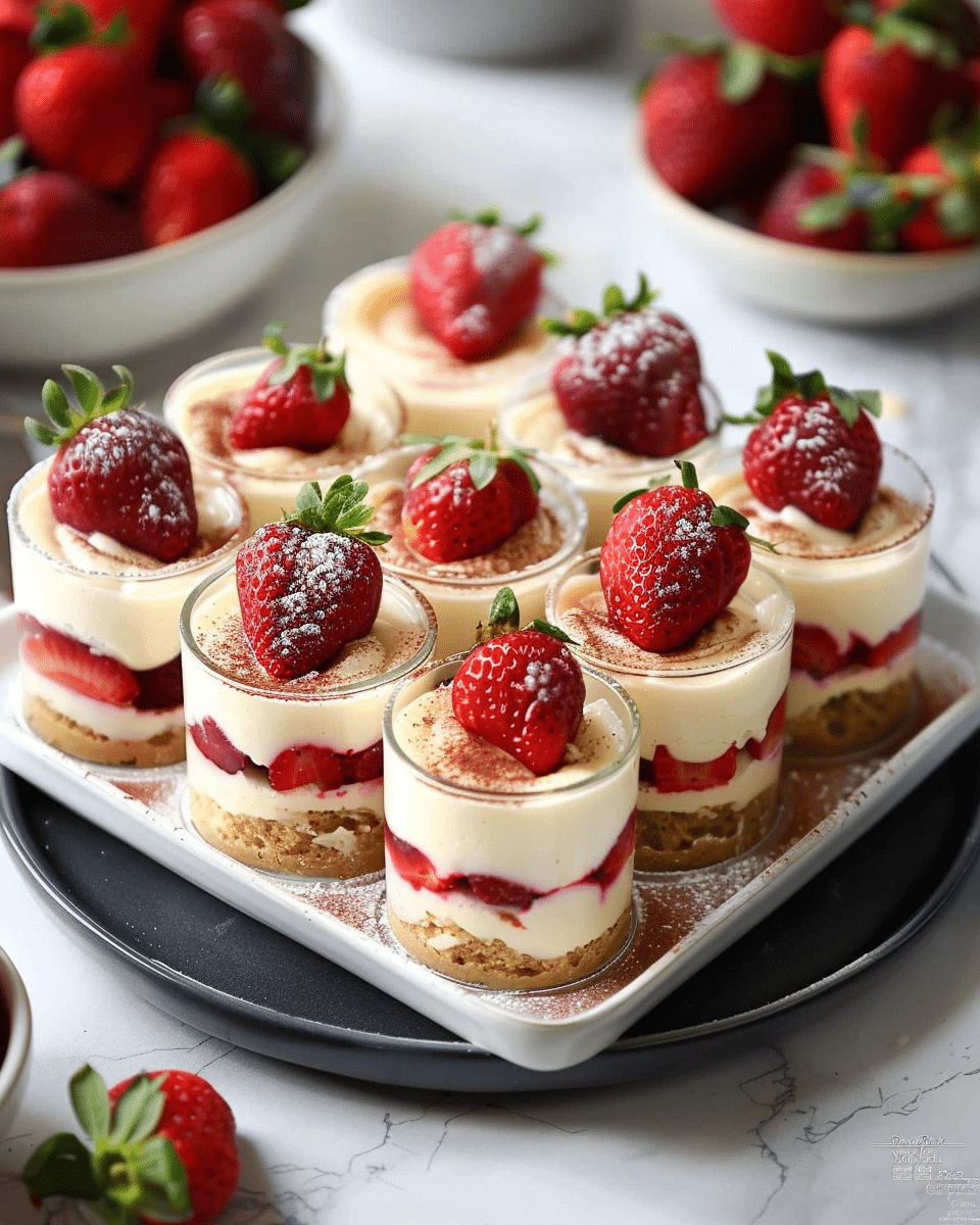 Strawberry Tiramisu