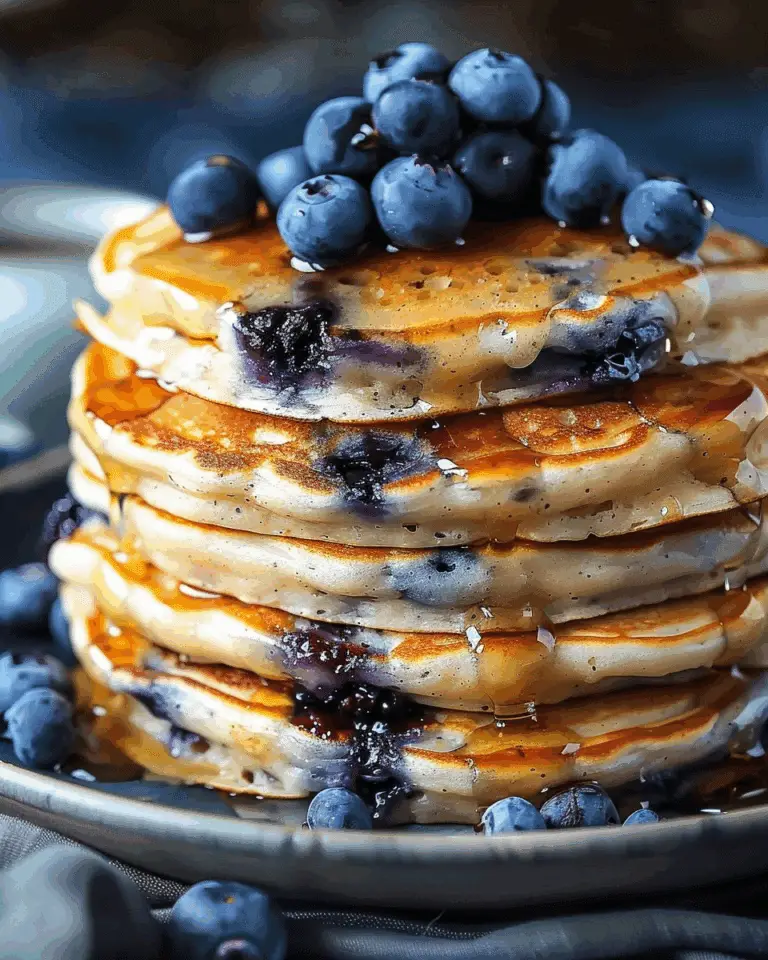 Blueberry Protein Pancakes Recipe