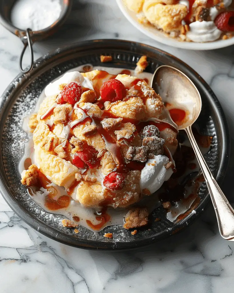 Cookie Swirl Cobbler