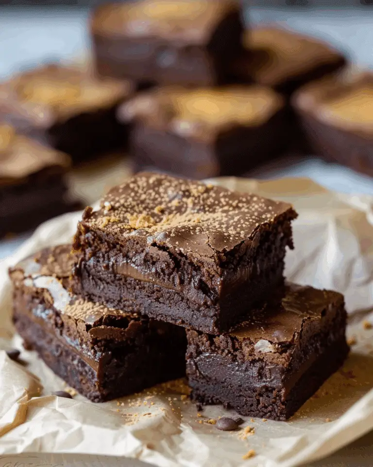 Espresso Brownies from Scratch