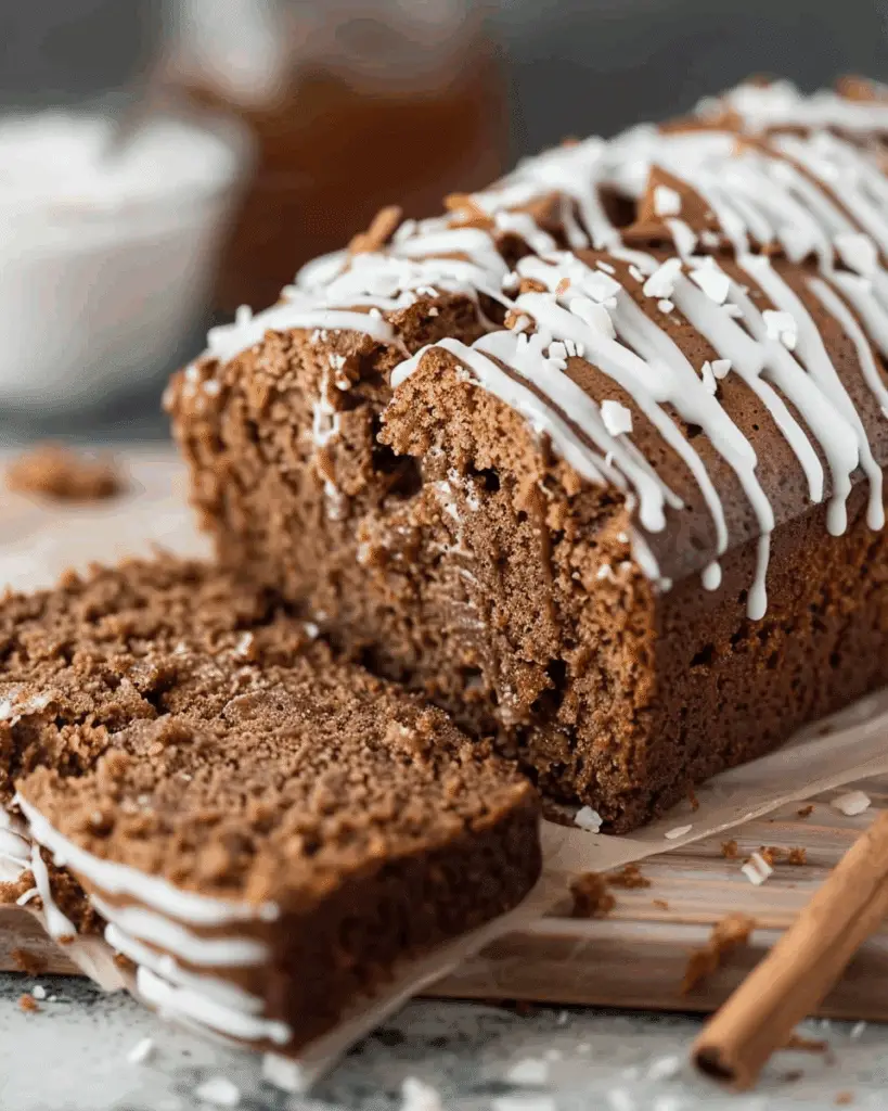 Healthy Gingerbread Loaf Cake