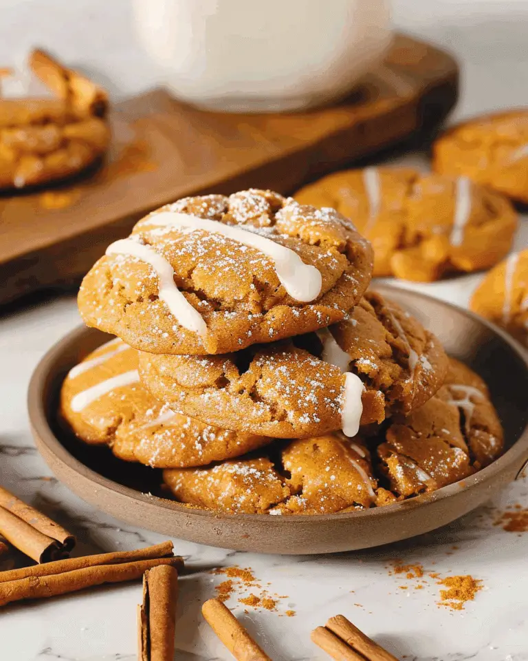 Spiced and Chewy Pumpkin Spice Cookies