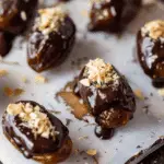 Stuffed Dates with Chocolate Almond Butter