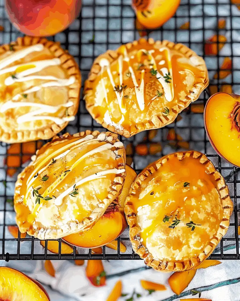 Air Fryer Peach Hand Pies