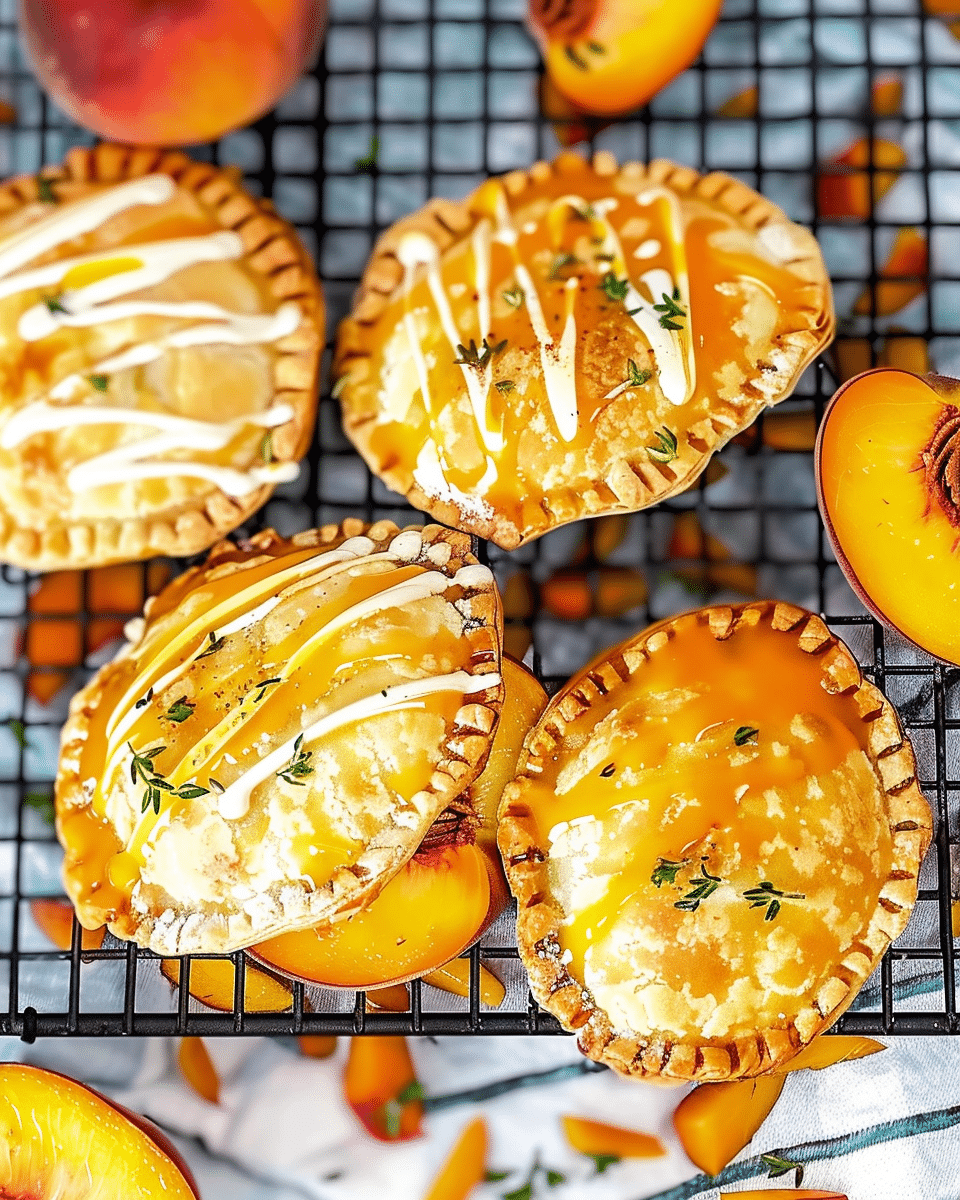Air Fryer Peach Hand Pies