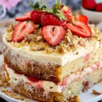 Best Strawberry Banana Cake