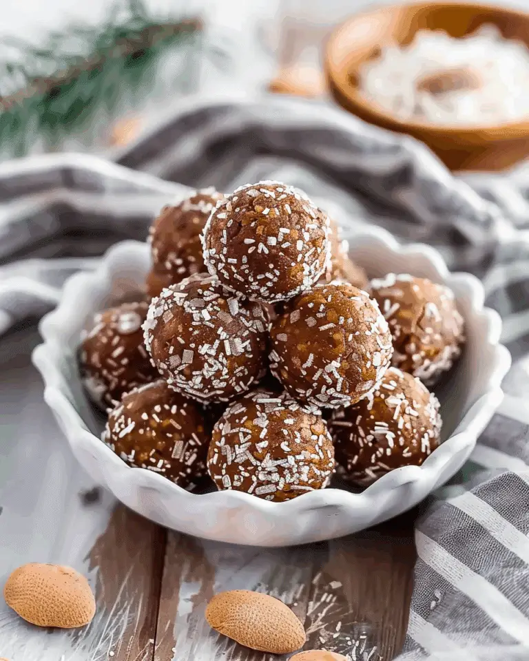 Gingerbread Energy Balls