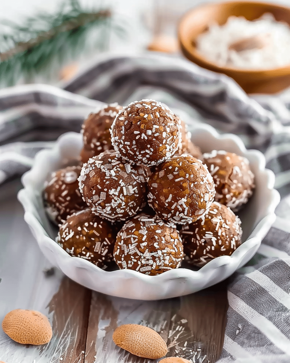 Gingerbread Energy Balls
