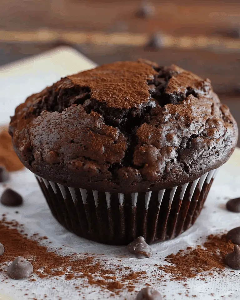 Gluten-Free Triple Chocolate Muffins