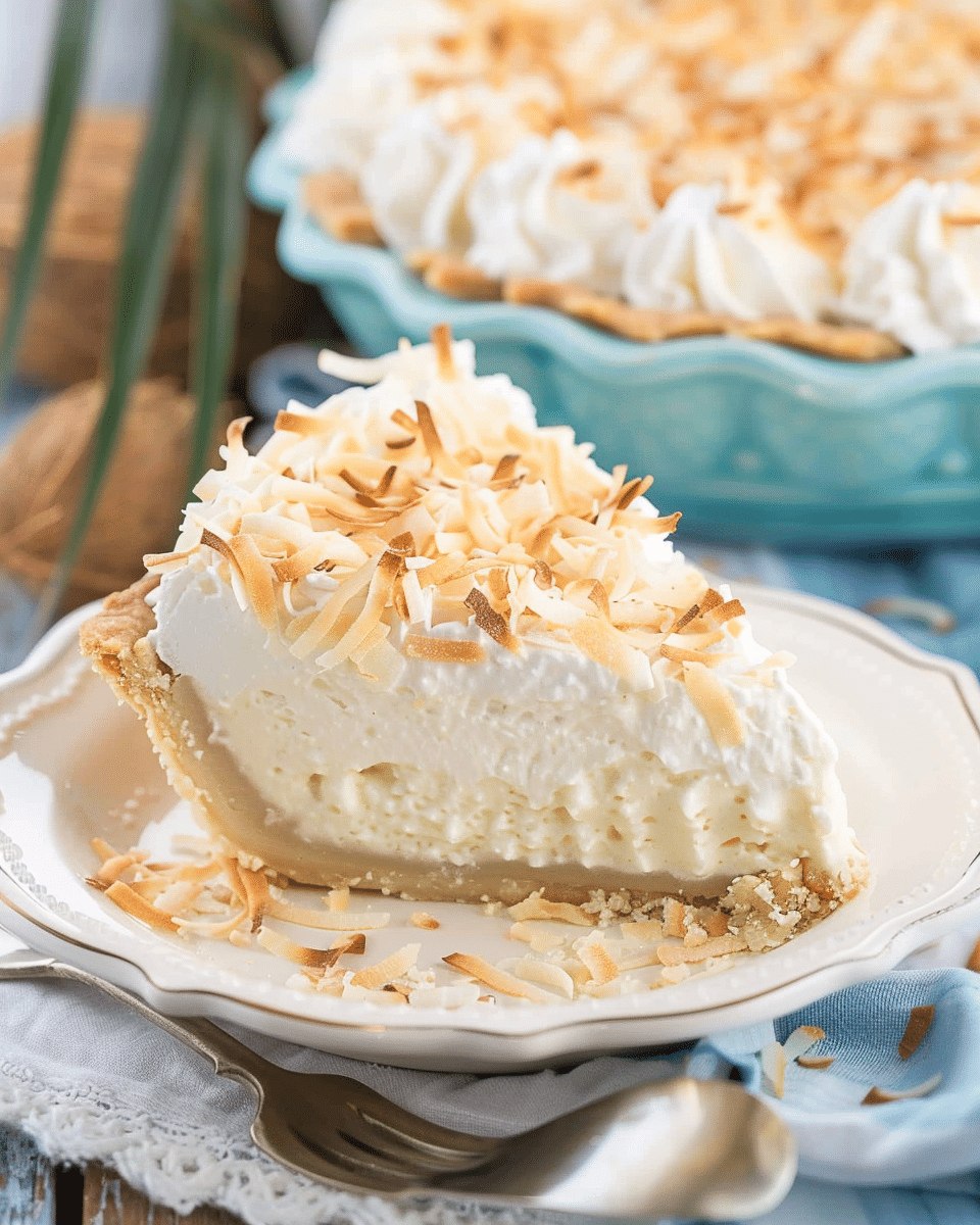 No-Bake Coconut Cream Pie