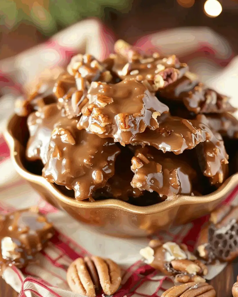 Pecan Caramel Clusters