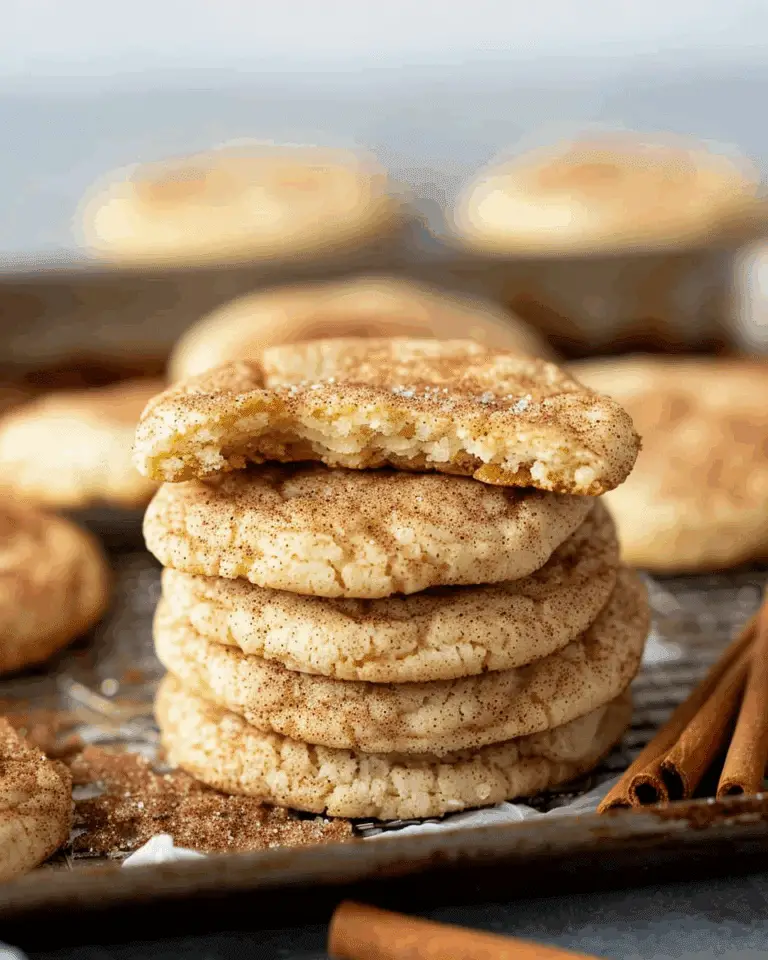 Soft and Chewy Snickerdoodles