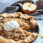 Apple Galette with Crumb Topping