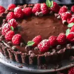 Chocolate Raspberry Tart