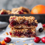 Cranberry-Orange Oat Bars
