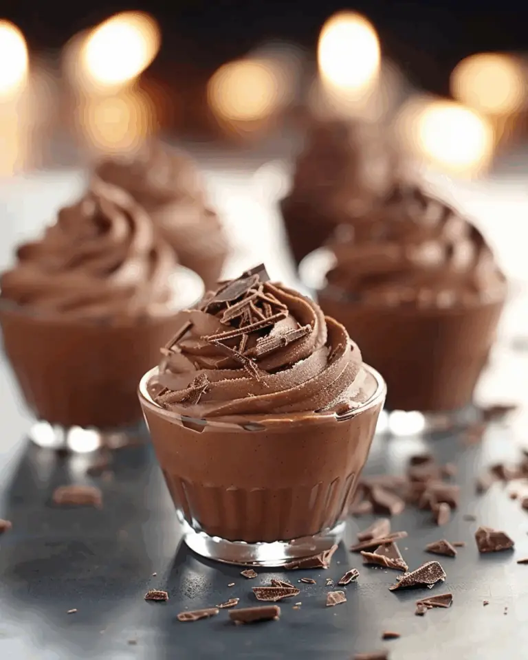 Decadent Chocolate Mousse Cups: A Rich and Creamy Delight