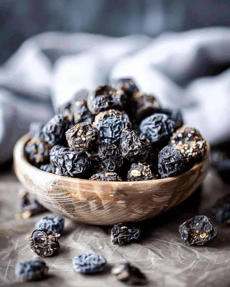 Homemade Blueberry Dried Fruit Bites
