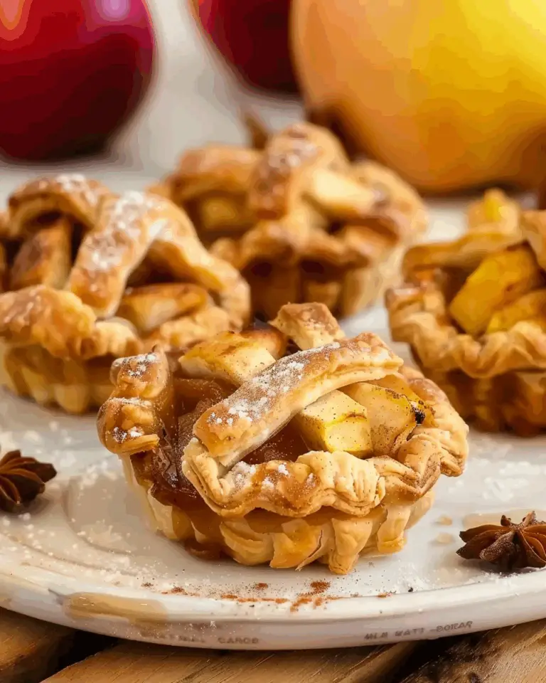 Mini Apple Pie Bites with Puff Pastry