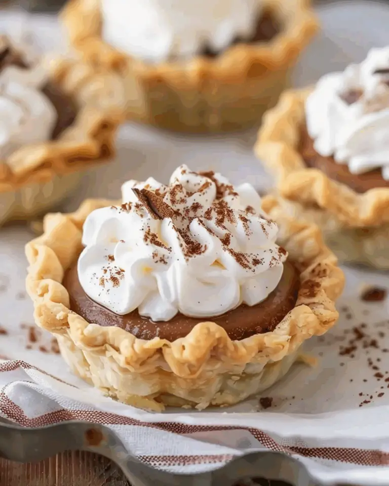 Mini French Silk Pies