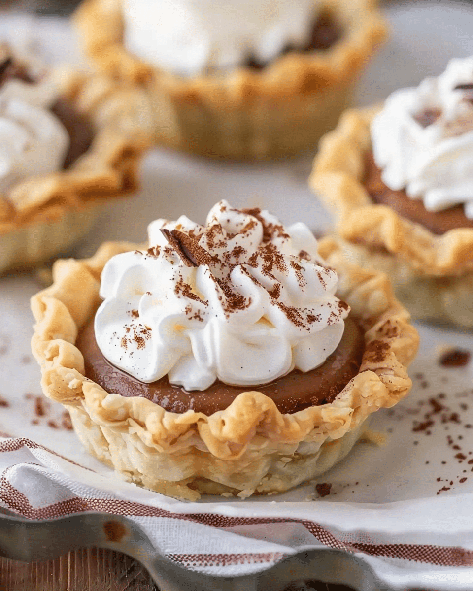 Mini French Silk Pies